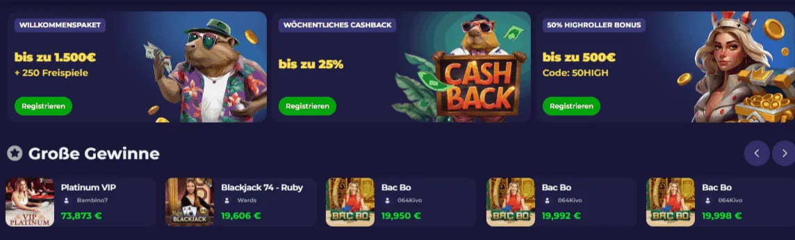 Lazybar Online Casino Webseite Lazybar Casino Startseite